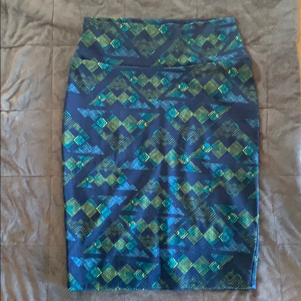 Lularoe Cassie pencil skirt, size small
